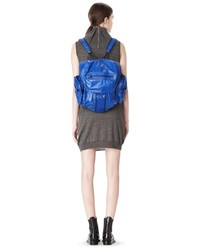 Alexander Wang Marti Backpack In Nile With Matte Black