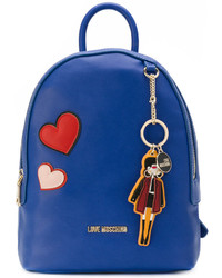 Love Moschino Key Chain Backpack