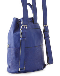 Cynthia Rowley Mara Drawstring Backpack Monarch Blue