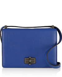 Diane von Furstenberg 440 Gallery Connect Leather Shoulder Bag Royal Blue