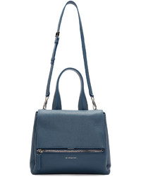 Givenchy Blue Leather Small Pandora Bag