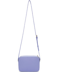 Versace Blue Saffiano Small Medusa Bag