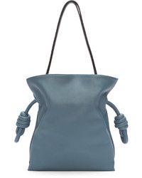 Loewe Blue Small Flaco Knot Bag