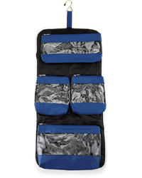 Neiman Marcus Fold Out Valet Travel Bag Indigo
