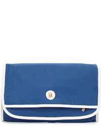 Neiman Marcus Fold Out Valet Travel Bag Indigo