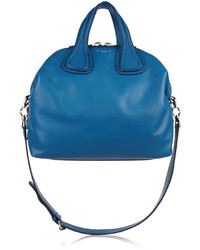 Givenchy Medium Nightingale Bag In Cobalt Blue Leather Cobalt Blue