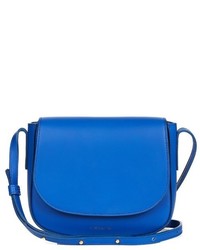 Mansur Gavriel Mini Cross Body Leather Satchel Bag