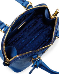 Prada Mini Saffiano Proade Bag Cobalt Blue