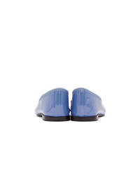 Repetto Blue Patent Cendrillon Ballerina Flats