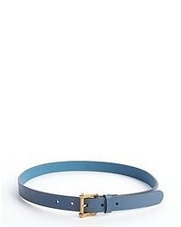Gucci Cornflower Blue Leather Belt