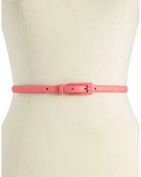 Another Line Skinny Leather Belt