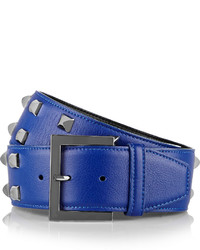 Oscar de la Renta Studded Leather Belt