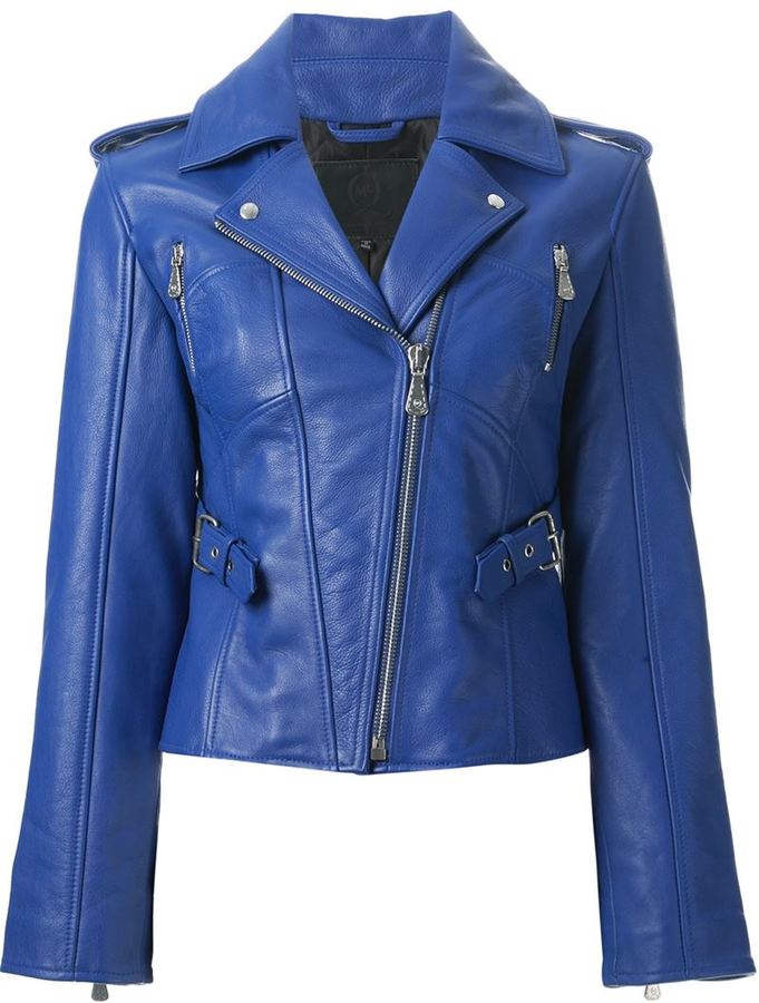 McQ by Alexander McQueen Biker Jacket, $1,237 | farfetch.com | Lookastic