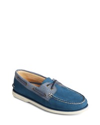 Sperry Gold Cup Authentic Original Boat Shoe In Navy Multi At Nordstrom