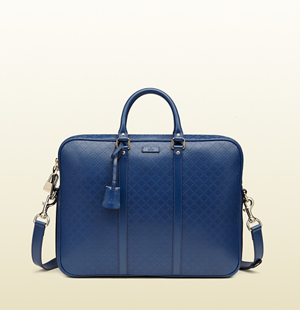 Gucci Bright Diamante Leather Briefcase 
