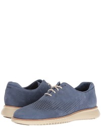Cole Haan 20 Grand Laser Wing Open Lace Up Wing Tip Shoes