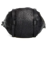 Let it Ride She Lo Leather Bucket Bag