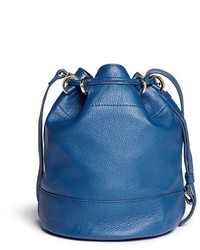 Nobrand Vicki Small Leather Bucket Bag