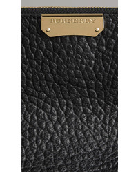 Burberry Medium Signature Grain Leather Clutch Bag, $950 