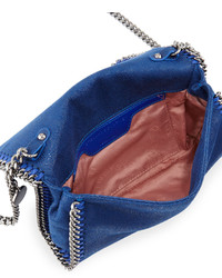 Stella McCartney Falabella Crossbody Clutch Bag Blue