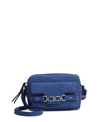 Violet Ray New York Chain Faux Leather Crossbody Bag