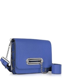 Jean Paul Gaultier Electric Blue Leather Crossbody Bag