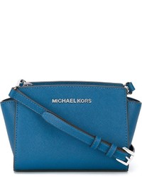 MICHAEL Michael Kors Blue Selma Medium Crossbody Bag - 38T0CLMM2L