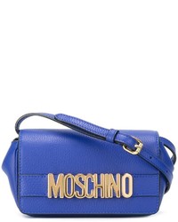 Moschino Logo Plaque Crossbody Bag