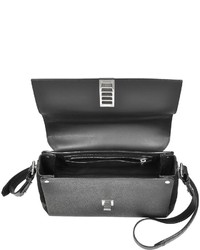 Proenza Schouler Ps Elliot Leather And Suede Crossbody Bag