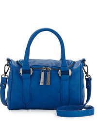Violet Ray Mini Speedy Crossbody Bag Cobalt Blue