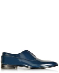 Loriblu Blue Leather Derby Shoe
