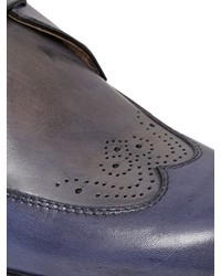 Leather Derby Lace Up Shoes