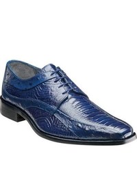 Stacy Adams Fiorenza 24790 Dark Blue Leather Lace Up Shoes