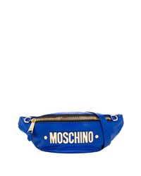 Moschino Logo Plaque Belt Bag