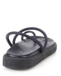 Helmut Lang Tube Leather Sandals