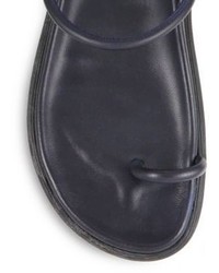 Helmut Lang Tube Leather Sandals