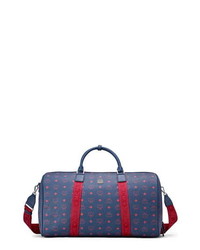 MCM Visetos Traveler Duffle Bag
