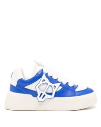 Naked wolfe Logo Patch Lace Up Sneakers