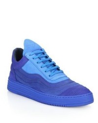 Filling Pieces Low Top Wavy Leather Sneakers