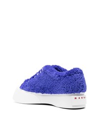 Marni Pablo Faux Shearling Sneakers