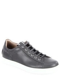 Gianvito Rossi Smooth Low Top Leather Sneakers