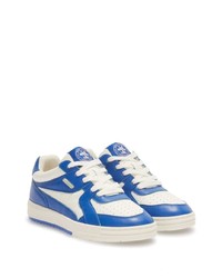 Palm Angels University Lace Up Leather Sneakers
