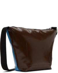 Marni Blue Brown Pvc Messenger Bag