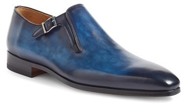 blue magnanni shoes
