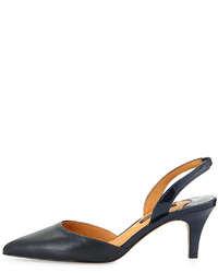 Kay Unger Baylee Patent Leather Pump Navy
