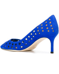 Jimmy Choo Romy 60 Star Perforated Pumps