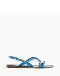 J.Crew Strappy Leather Sandals