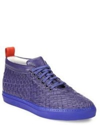 Del Toro Lace Up Leather Sneakers