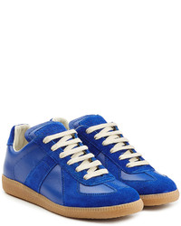Maison Margiela Leather And Suede Replica Sneakers