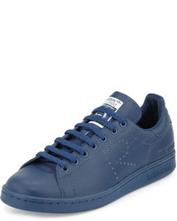 Adidas By Raf Simons Stan Smith Leather Sneaker Navy